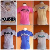 camisas de algodão nome costurado qualidade